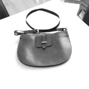 Celine Lefebure Leather Crossbody Bag